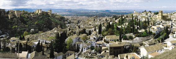 The Alhambra and the Albaicin